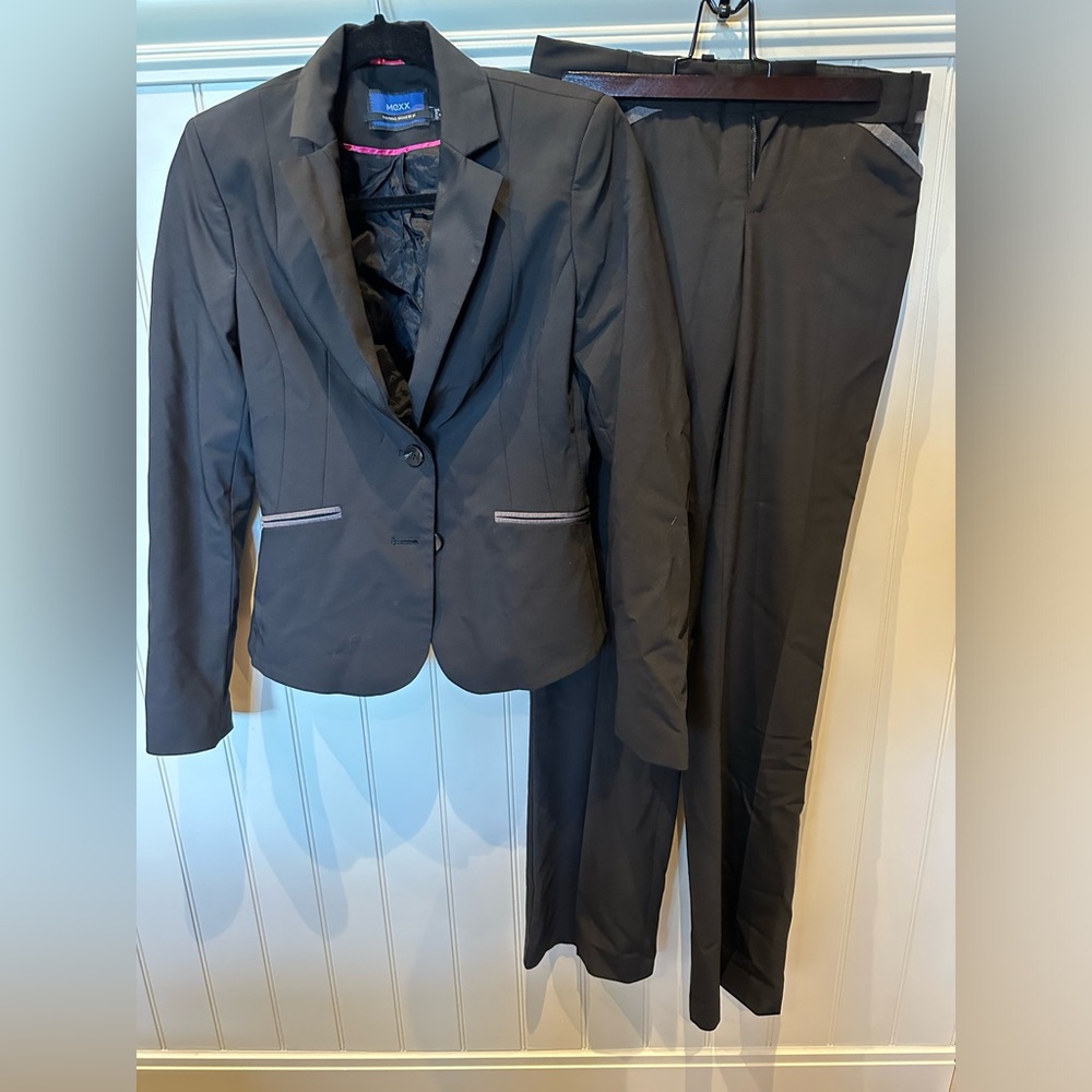 MEXX Boys 34 Black & Grey Suit Dance Costume